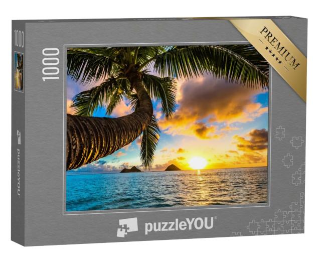 Puzzle 1000 Teile „Sonnenaufgang über Hawaii“