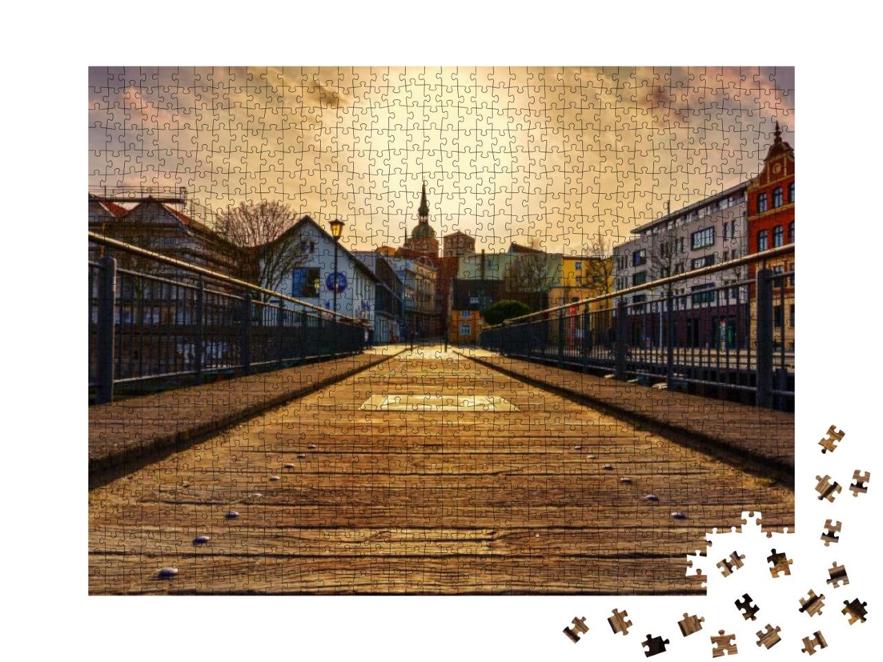 Puzzle 1000 Teile „Die Hansestadt Stralsund“
