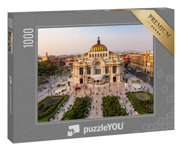 Puzzle 1000 Teile „Palacio De Bellas Artes, Mexiko-City“