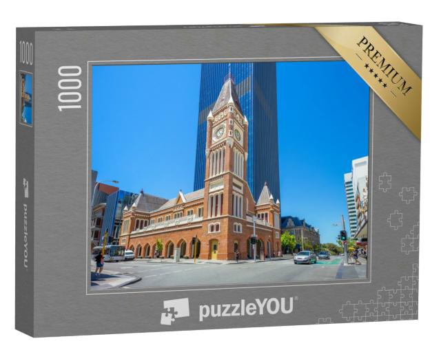 Puzzle 1000 Teile „Rathaus von Perth in Australien“