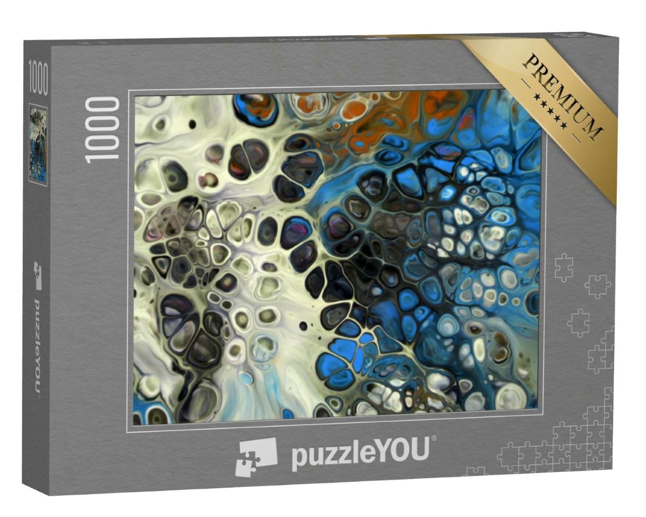 Puzzle 1000 Teile „Helles abstraktes Design“