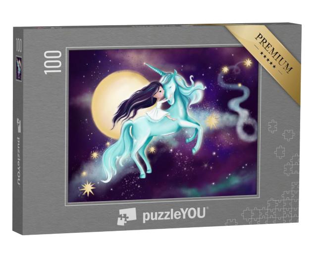Puzzle 100 Teile „Glaube an Magie“