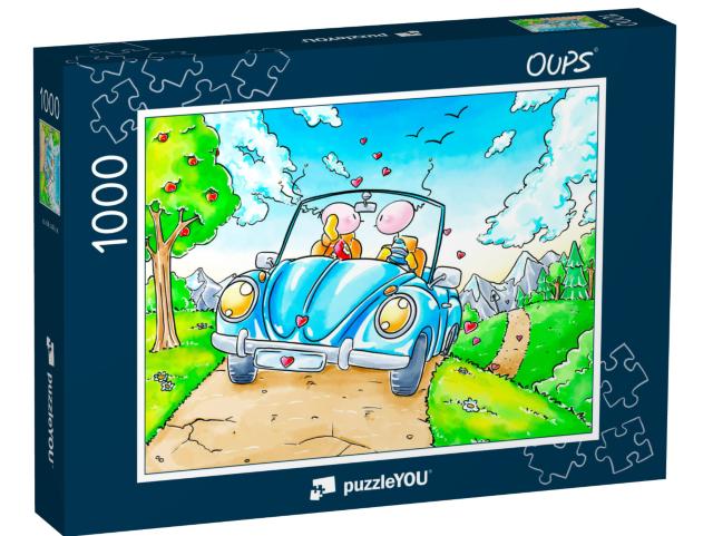 Puzzle 1000 Teile „Oups – Auto“