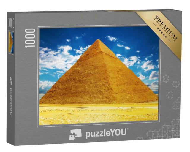 Puzzle 1000 Teile „Große Pyramide, Gizeh, Ägypten“