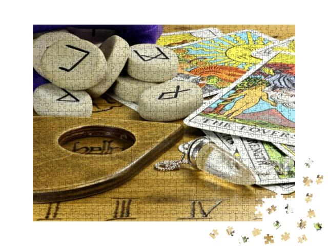 Puzzle 1000 Teile „Wahrsager-Zubehör“