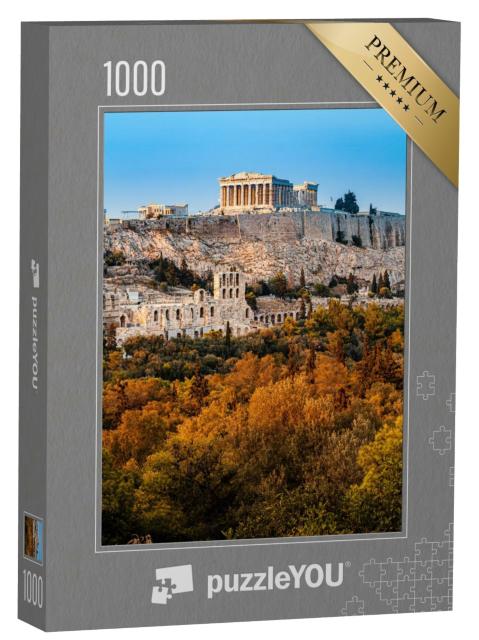Puzzle 1000 Teile „Parthenon, Akropolis von Athen, Griechenland“