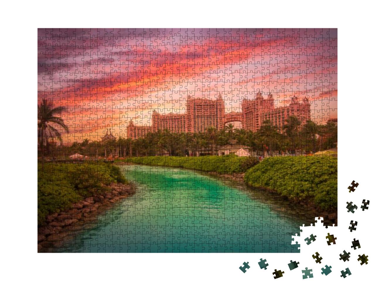 Puzzle 1000 Teile „Paradise Island, Bahamas“