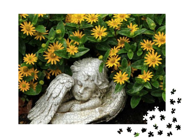 Puzzle 1000 Teile „Schlafender Engel“