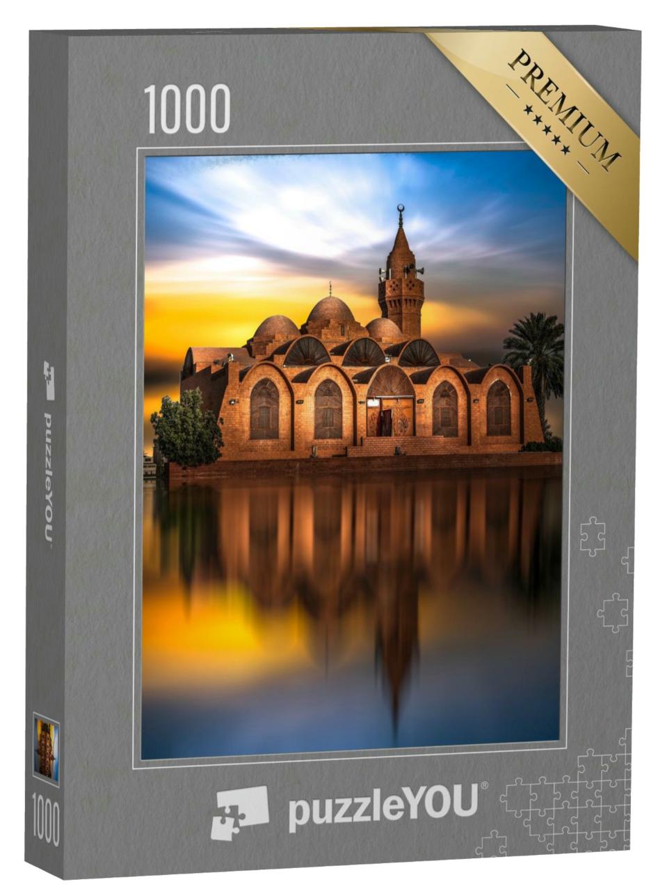 Puzzle 1000 Teile „Die Farsi-Moschee in Dschidda, Saudi-Arabien“