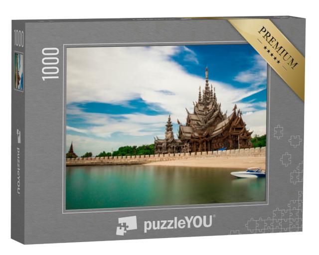 Puzzle 1000 Teile „Heiligtum der Wahrheit, Pattaya, Thailand“
