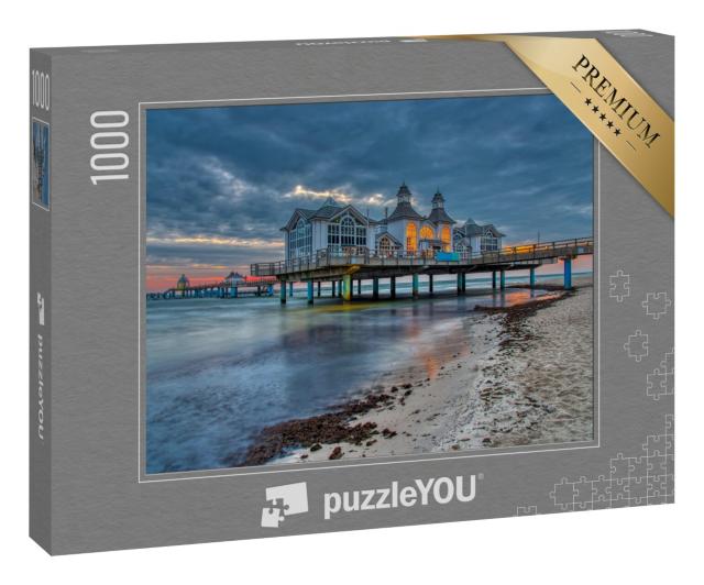 Puzzle 1000 Teile „Die Seebrücke von Sellin auf der Insel Rügen“