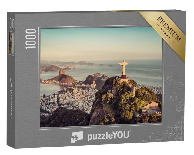 Puzzle 1000 Teile „Bucht von Botafogo und Zuckerhut, Rio De Janeiro, Brasilien“