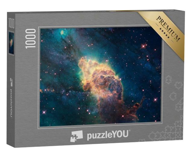 Puzzle 1000 Teile „Milliarden von Galaxien im Universum, abstrakter Weltraum-Hintergrund“