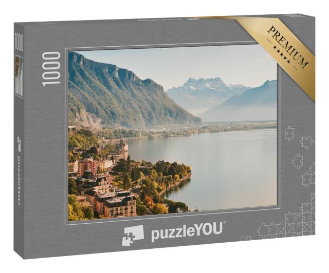 Puzzle 1000 Teile „Montreux am Genfer See, Schweiz“