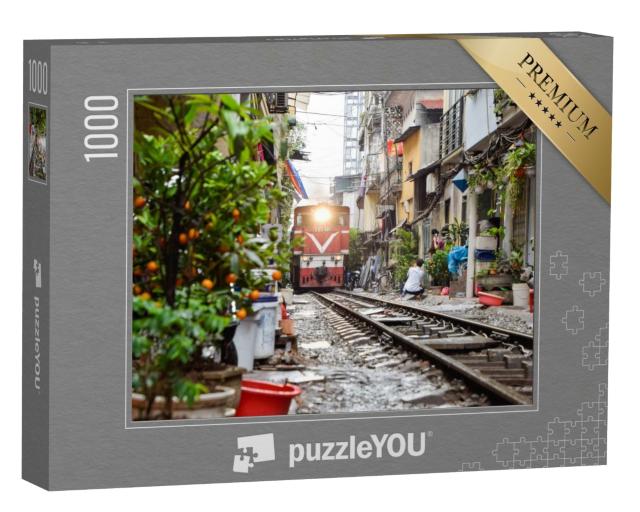 Puzzle 1000 Teile „Beliebter Ort und Hauptattraktion in Hanoi, Vietnam“