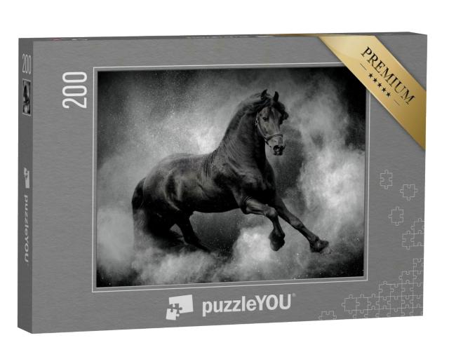 Puzzle 200 Teile „Der Traum von einem starken Pferd“
