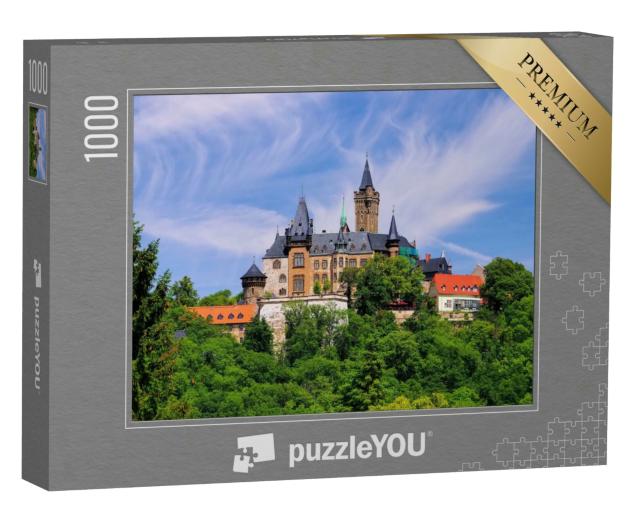 Puzzle 1000 Teile „Schloss Wernigerode“