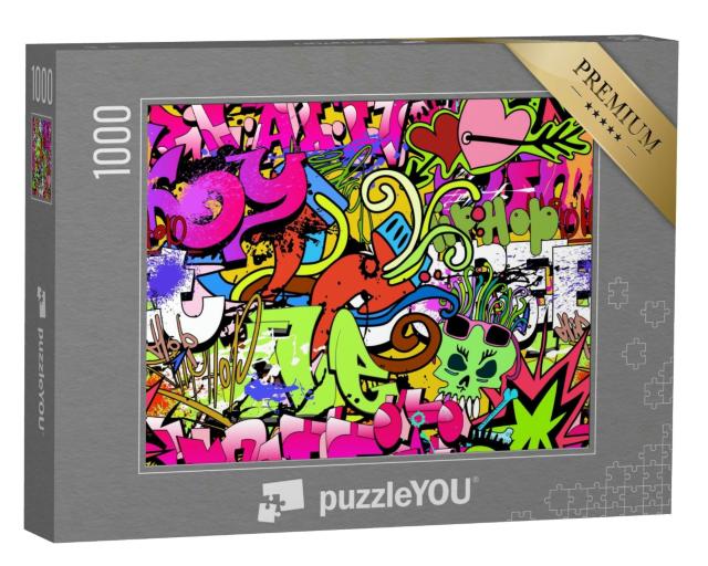 Puzzle 1000 Teile „Graffiti Kunst“