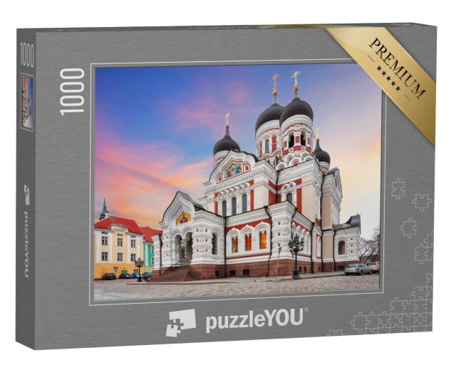 Puzzle 1000 Teile „Alexander-Newski-Kathedrale, Tallinn, Estland“