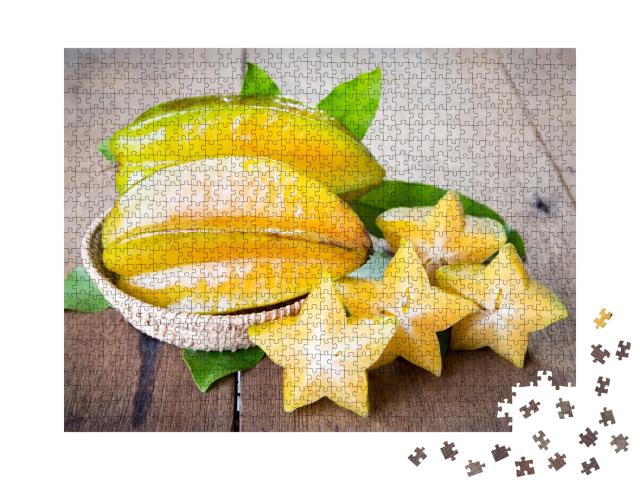 Puzzle 1000 Teile „Sternfrucht“