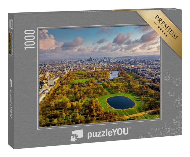 Puzzle 1000 Teile „London Hyde Park aus der Vogelperspektive“