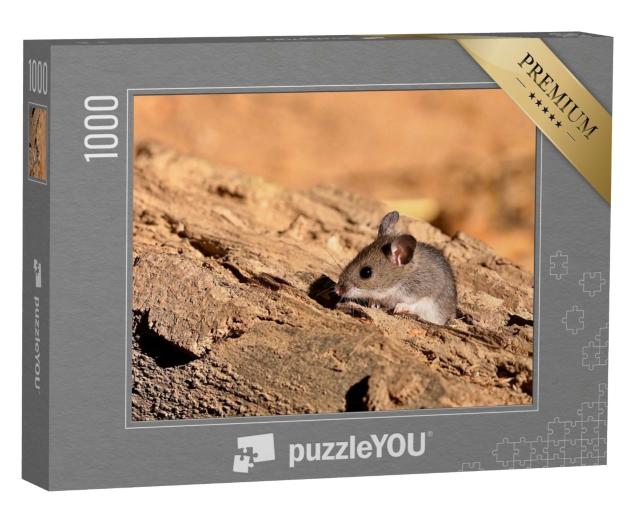 Puzzle 1000 Teile „Die winzig kleine nordamerikanische Hirschmaus“