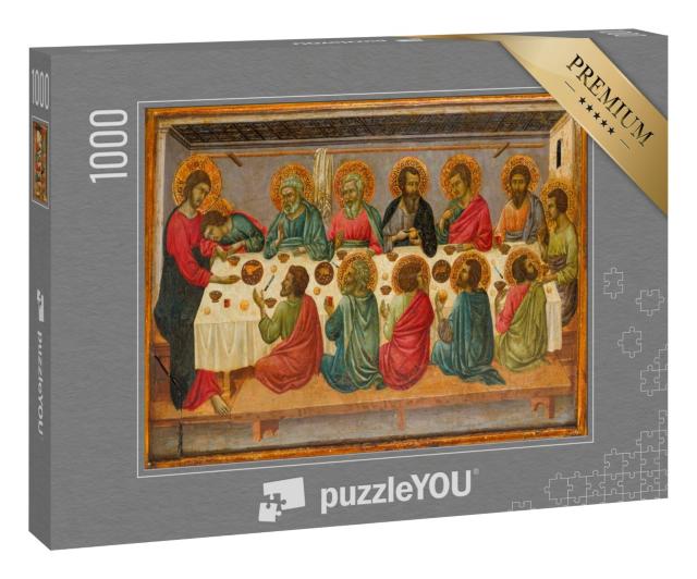 Puzzle 1000 Teile „Ugolino di Nerio - Das letzte Abendmahl“