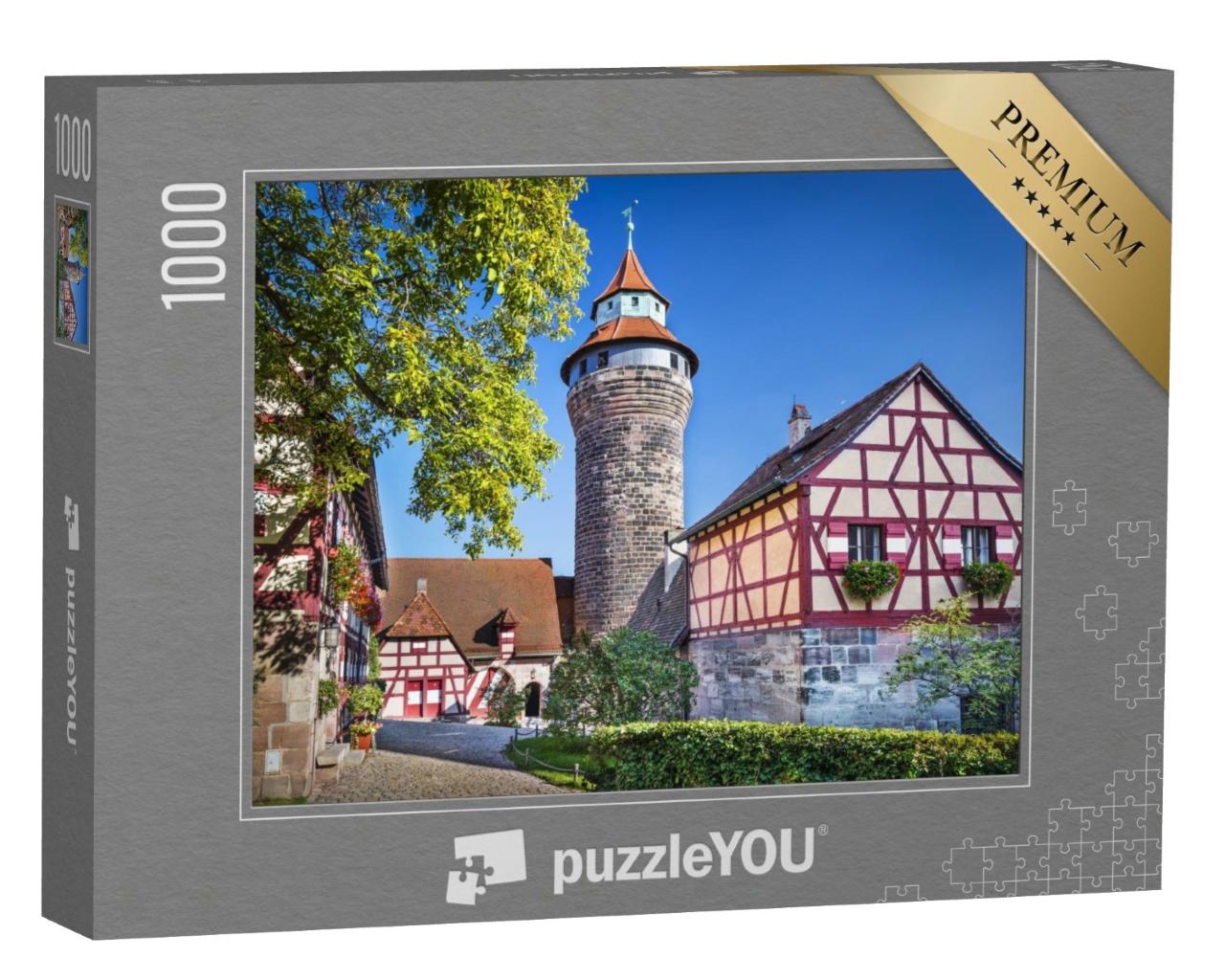 Puzzle 1000 Teile „Die Nürnberger Burg“