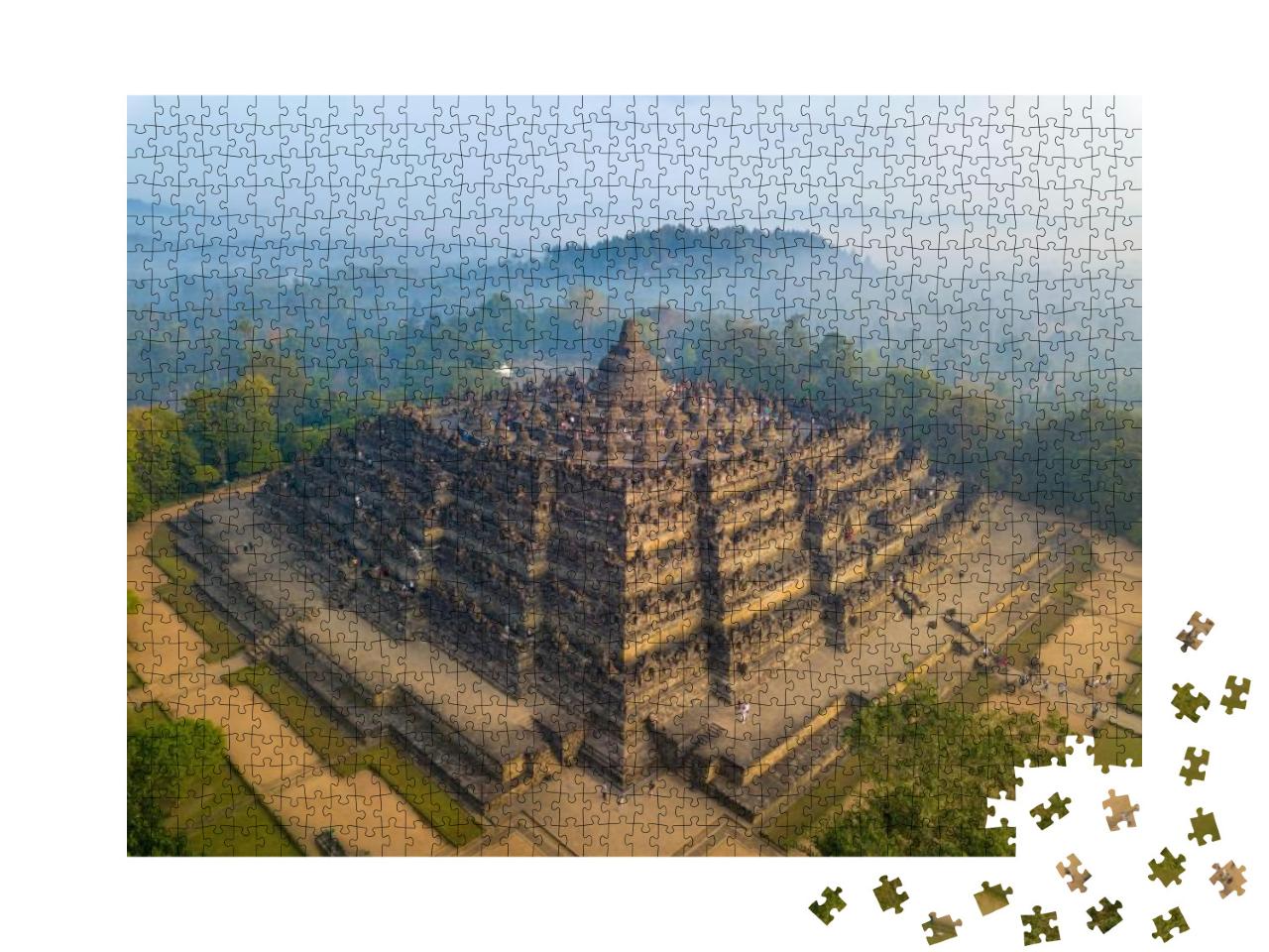 Puzzle 1000 Teile „Größter buddhistischer Tempel der Welt “