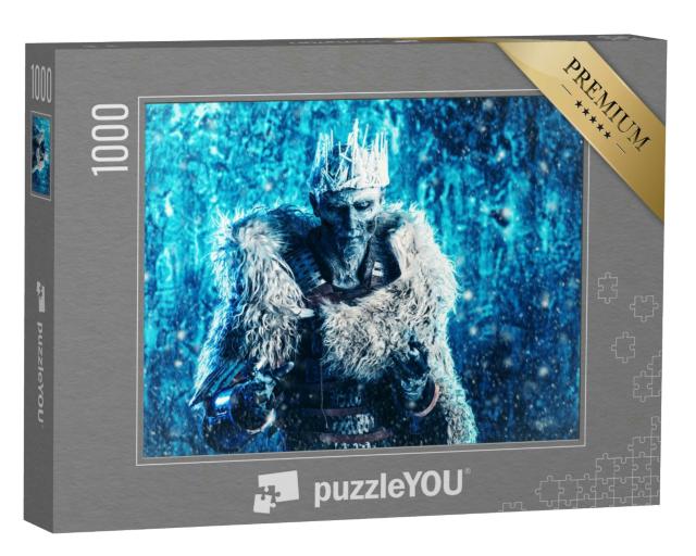 Puzzle 1000 Teile „Horror-Fantasy: Der König der Zombie-Krieger“