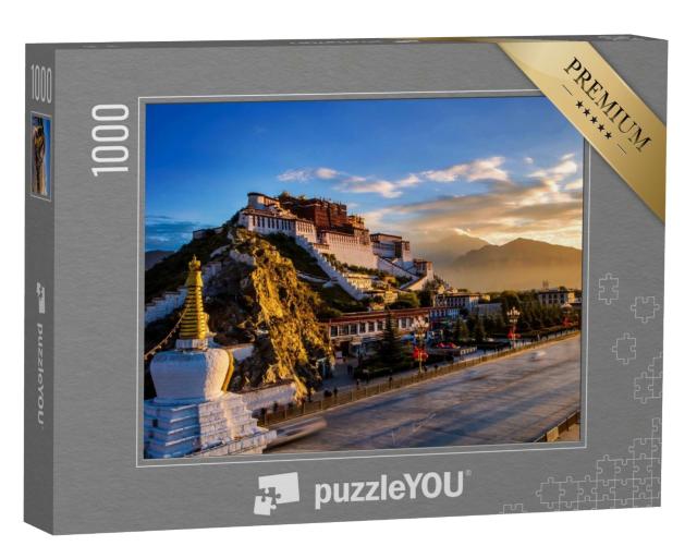 Puzzle 1000 Teile „Potala-Palast, ehemaliger Palast des Dalai Lama“