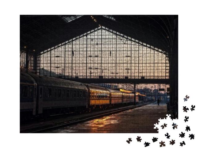 Puzzle 1000 Teile „Bahnhof von Budapest, Ungarn“