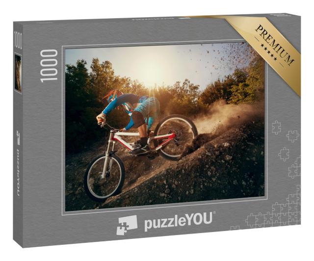 Puzzle 1000 Teile „Downhill Mountainbike“