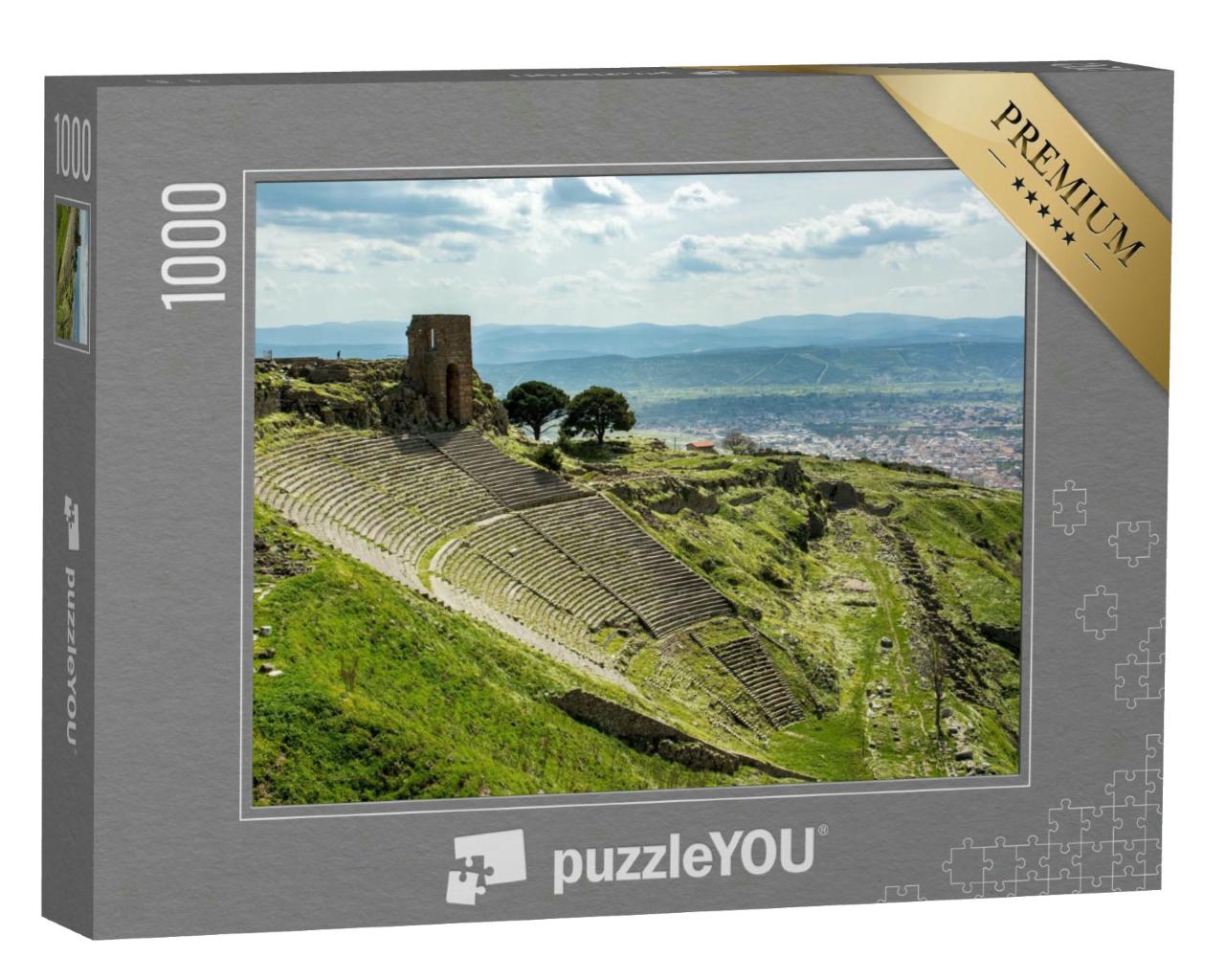 Puzzle 1000 Teile „Pergamon, antike Stadt in der Türkei“