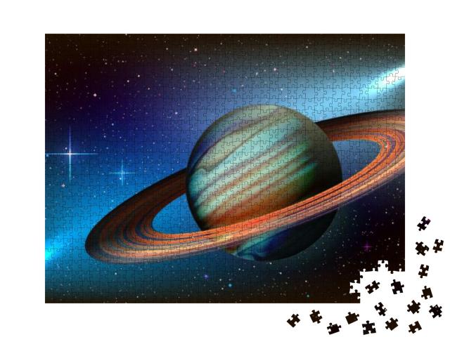 Puzzle 1000 Teile „Outer Space, Tiefen des Weltraums“
