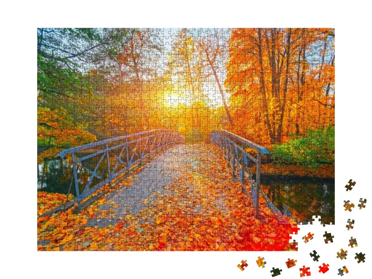 Puzzle 1000 Teile „Herbstliche Natur“