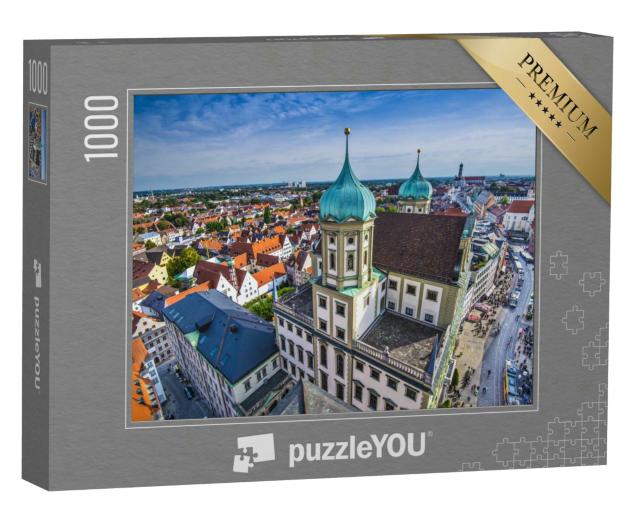 Puzzle 1000 Teile „Augsburg Deutschland altes Stadtbild“