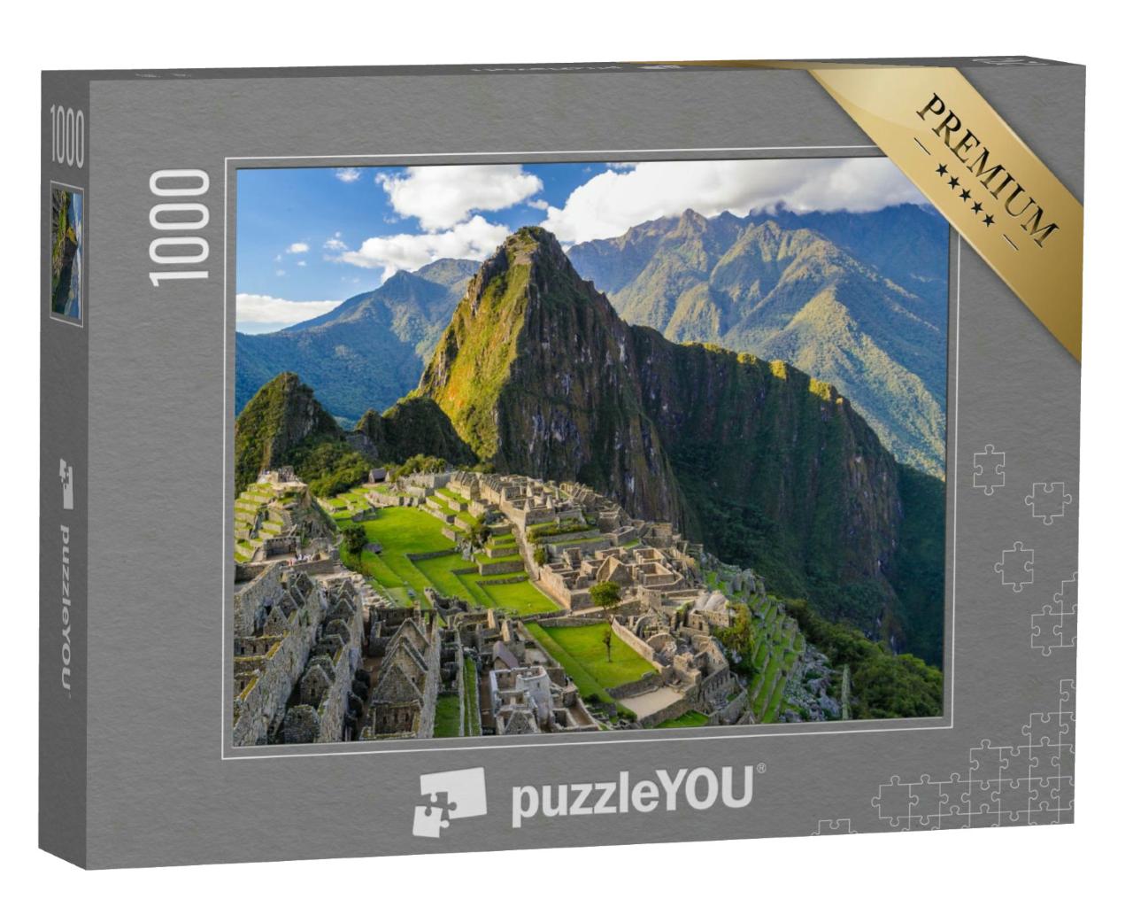 Puzzle 1000 Teile „Machu Picchu, Weltkulturerbe, Peru“