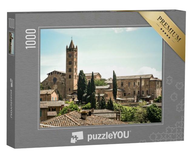 Puzzle 1000 Teile „Wunderschöne Stadt Siena, Toskana, Italien“