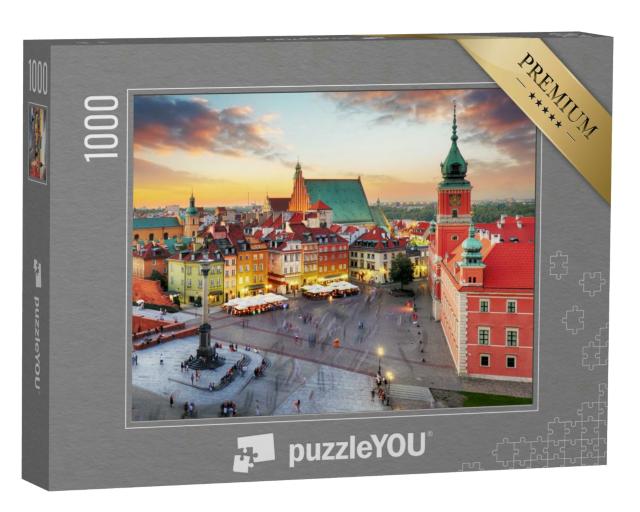 Puzzle 1000 Teile „Altstadt von Warschau, Polen“