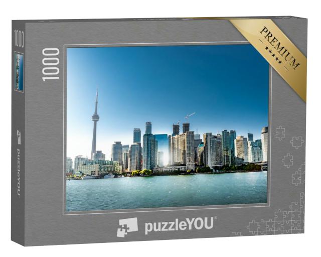 Puzzle 1000 Teile „Skyline von Toronto, Ontario, Kanada“