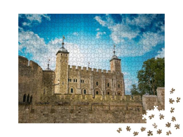 Puzzle 1000 Teile „Tower of London im Herbst“