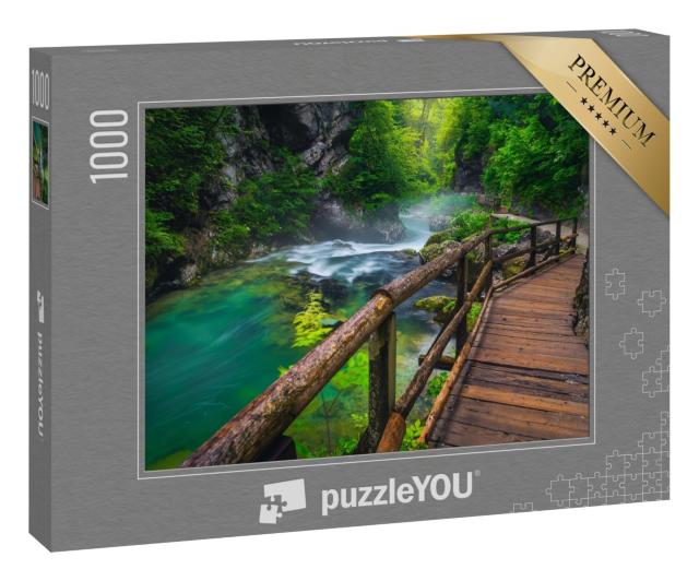 Puzzle 1000 Teile „Holzsteg“