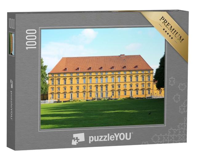 Puzzle 1000 Teile „Historisches Schloss Osnabrück in Niedersachsen, Deutschland“