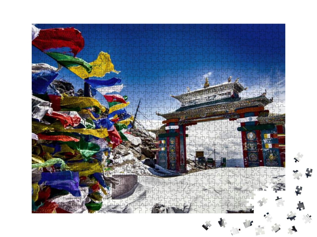 Puzzle 1000 Teile „Tawang, Arunachal Pradesh, Indien“