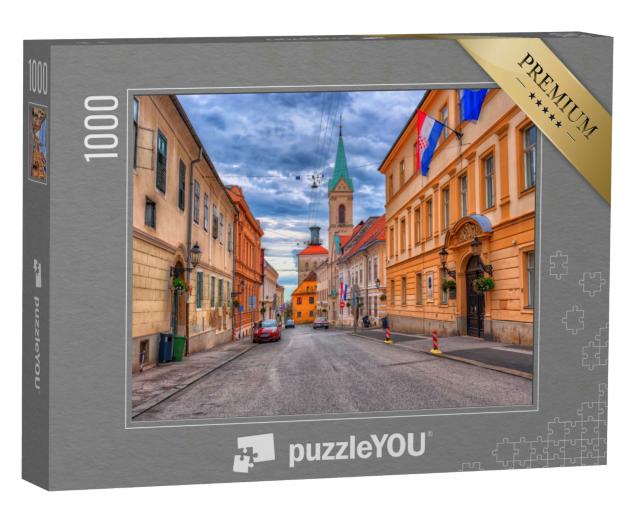 Puzzle 1000 Teile „Gornij Grad, Oberstadt von Zagreb“