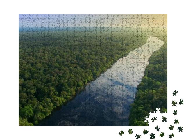 Puzzle 1000 Teile „Amazonas-Regenwald in Brasilien“