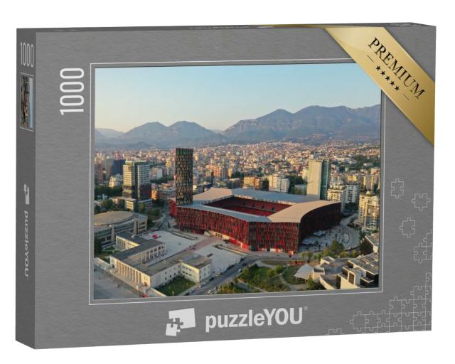 Puzzle 1000 Teile „Air Albania Stadion in Tirana“