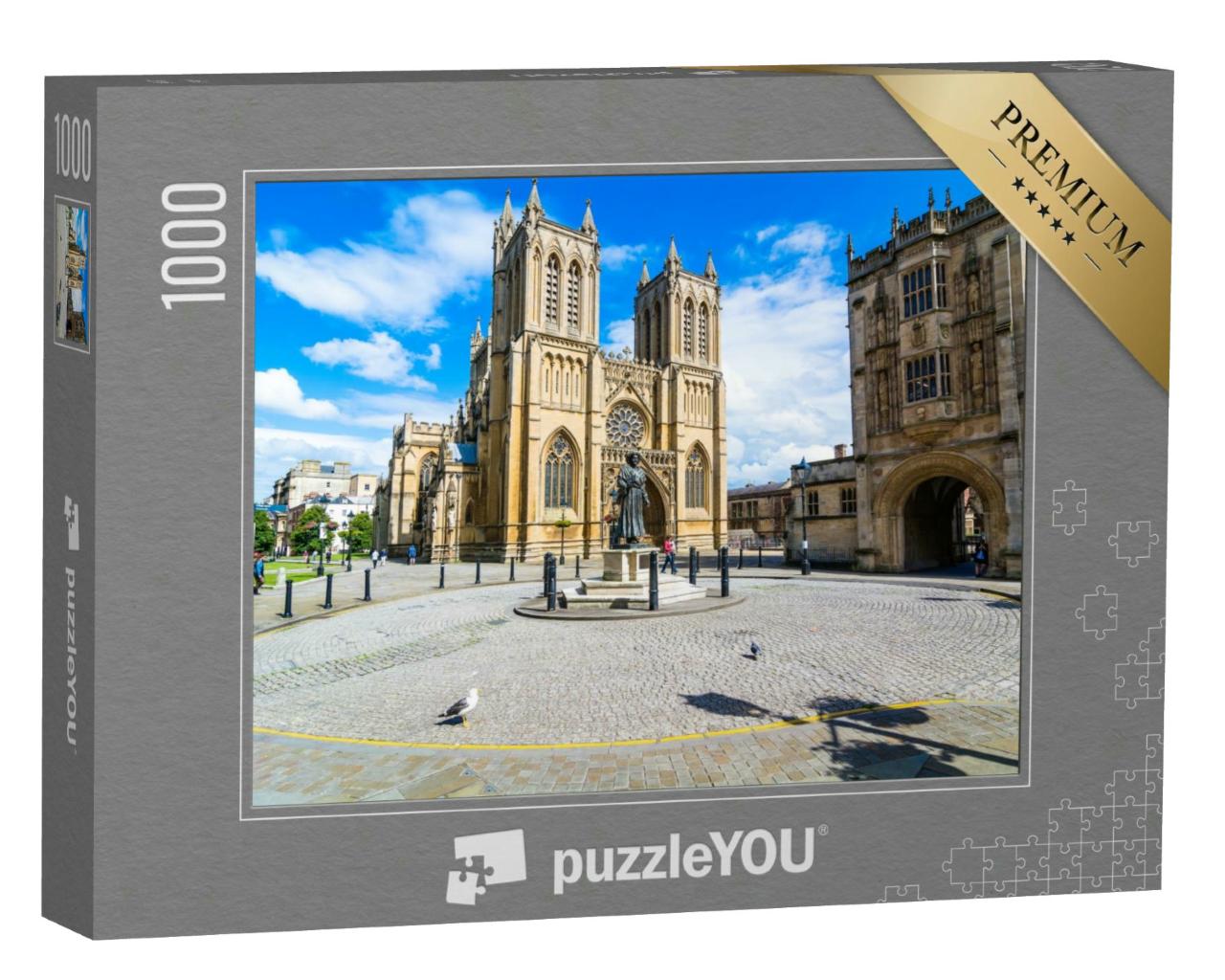 Puzzle 1000 Teile „Historische Stätten von Bristol, England“