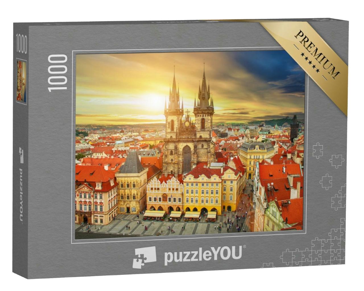 Puzzle 1000 Teile „Prager Altstädter Ring Tschechische Republik“